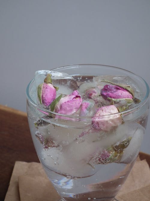 有关冰, 垂直拍摄, 容器的免费素材图片