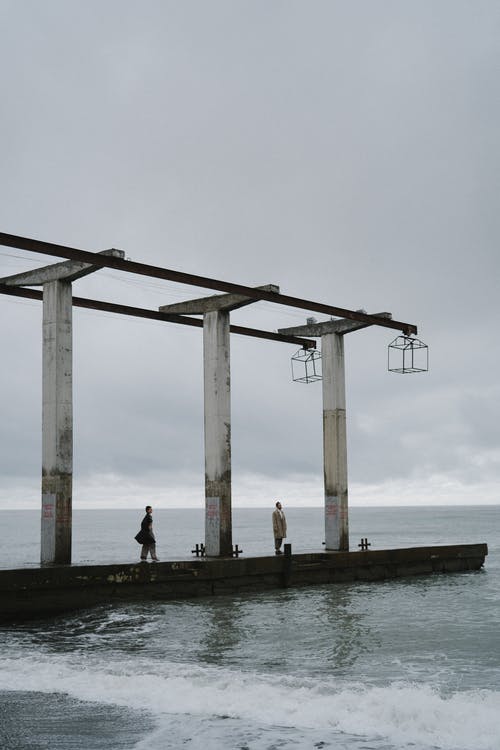 有关壞心情, 碼頭, 远射的免费素材图片