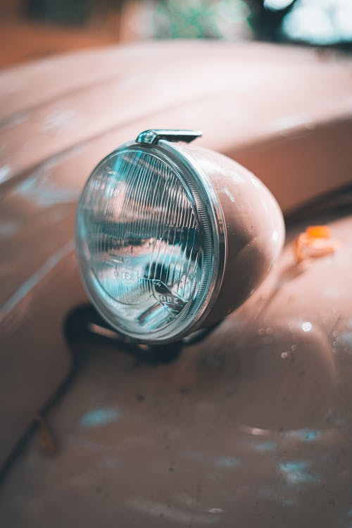 有关傾斜移位, 復古, 車頭燈的免费素材图片