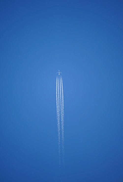 有关噴射機, 垂直拍摄, 空氣的免费素材图片