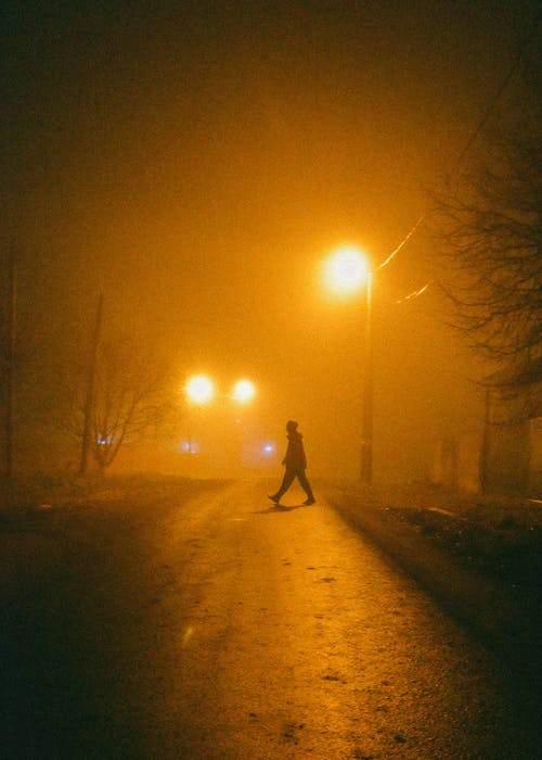 有关人, 剪影, 垂直拍摄的免费素材图片