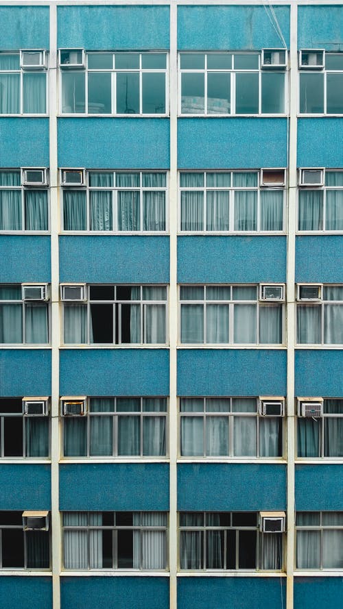 有关公寓, 公寓建築, 冷气机的免费素材图片