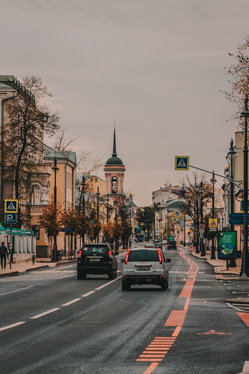 有关交通, 垂直拍摄, 城市的免费素材图片
