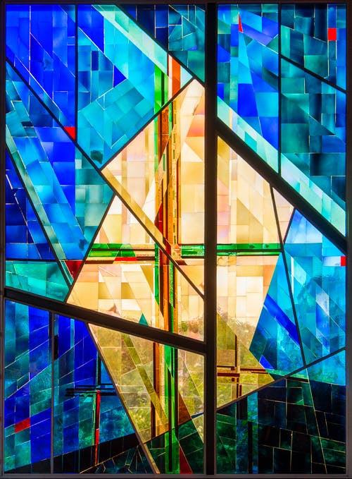 有关彩色玻璃, 教堂的窗戶, 教會的免费素材图片