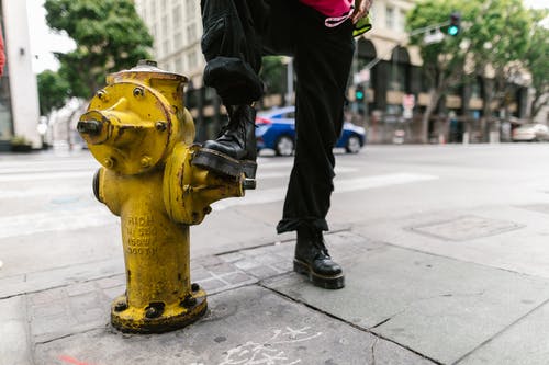 有关人行道, 步进, 消防栓的免费素材图片