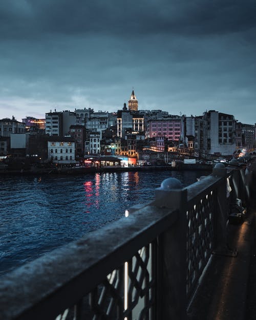 有关伊斯坦堡, 加拉塔, 反射的免费素材图片