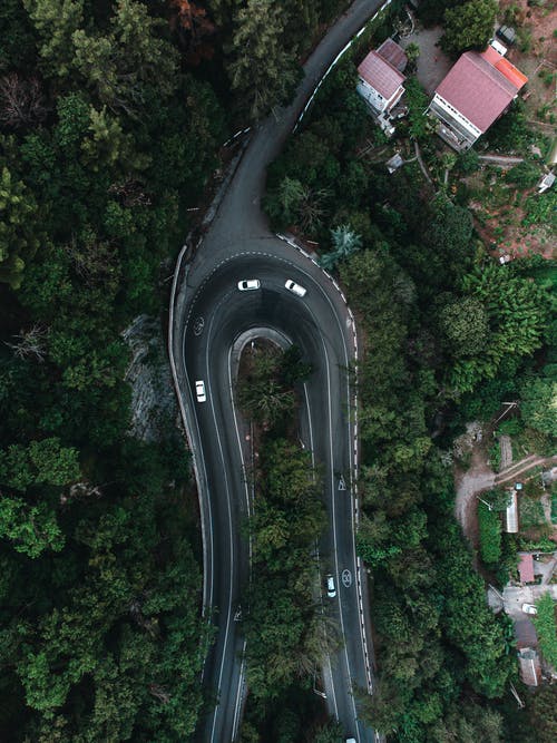 有关垂直拍摄, 汽車, 無人機攝影的免费素材图片