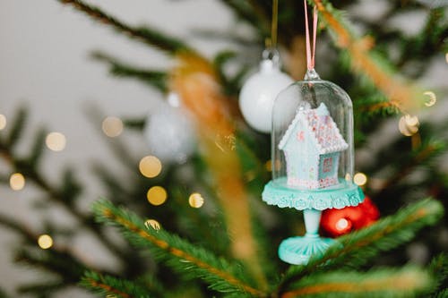 有关傾斜移位, 圣诞季节, 掛的免费素材图片