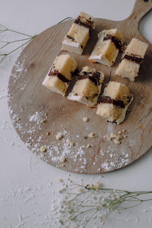 有关俯視圖, 切片, 可口的的免费素材图片