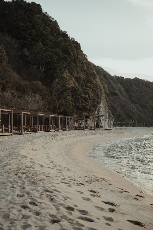 有关別墅, 垂直拍摄, 岸邊的免费素材图片
