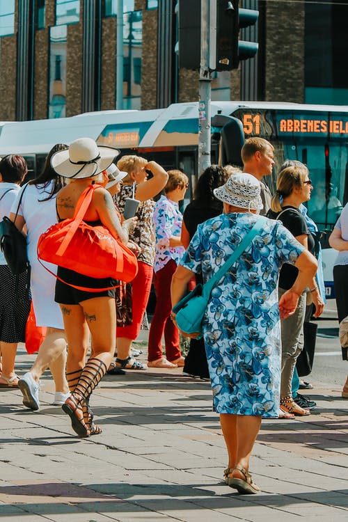 有关人群, 公車, 垂直拍摄的免费素材图片