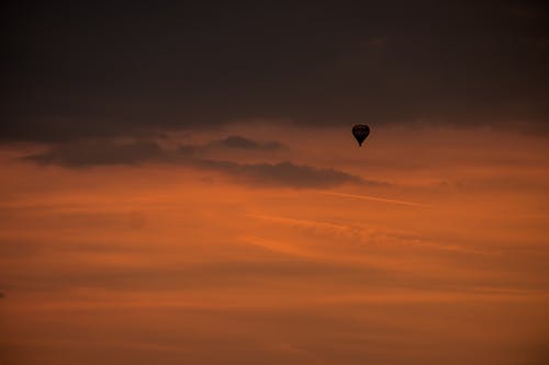 有关剪影, 半空中, 漆黑的免费素材图片