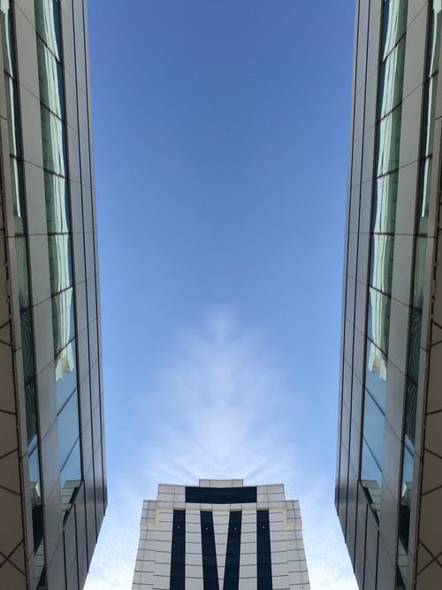 有关低角度拍攝, 垂直拍摄, 天空的免费素材图片