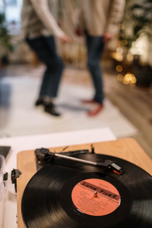 有关唱盤, 復古, 模糊背景的免费素材图片