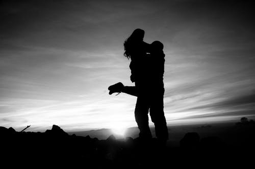 有关一對, 人, 剪影的免费素材图片