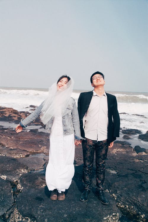 有关人, 女人, 岩石的的免费素材图片