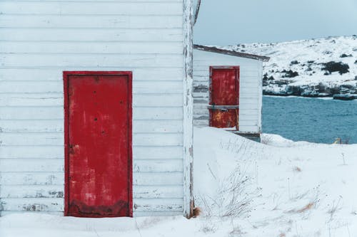 有关冬季, 冷, 小屋的免费素材图片