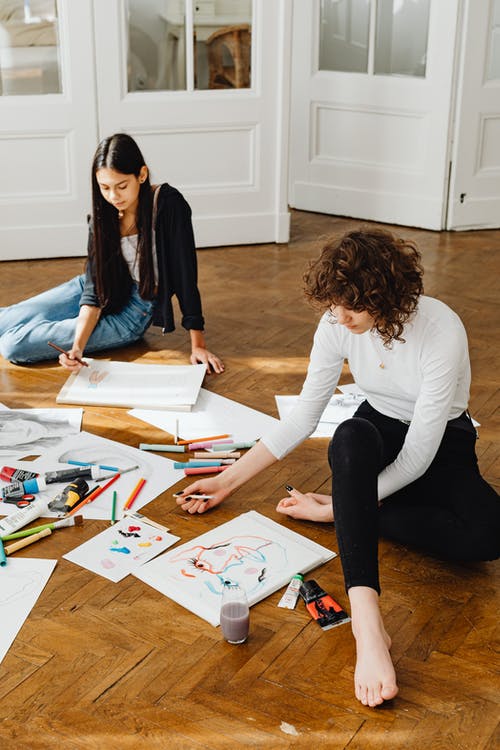 有关一起, 創作的, 地板的免费素材图片