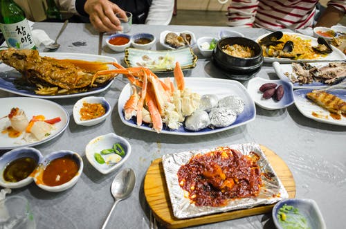 有关亞洲食品, 海鮮, 烧酒的免费素材图片