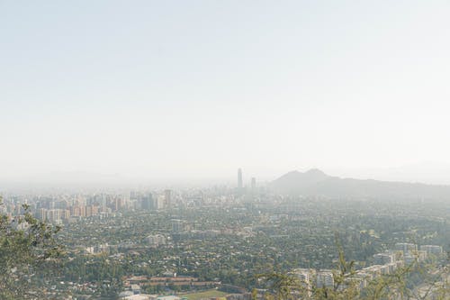 有关城市, 天際線, 山的免费素材图片
