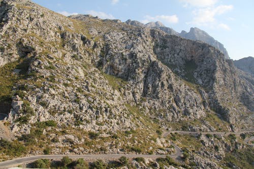 有关弯曲的道路, 戶外, 樹木的免费素材图片