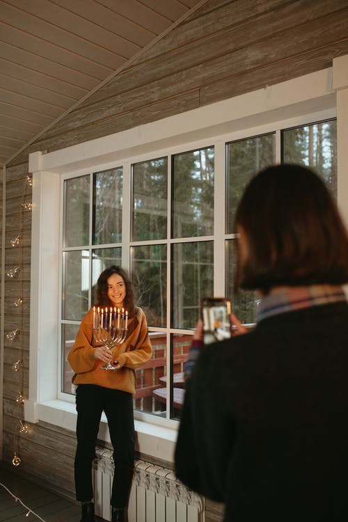 有关hanukkiah, 假日, 光明节的免费素材图片