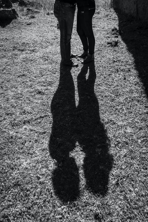 有关一對, 一起, 單色的免费素材图片