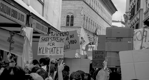 有关抗议, 灰階, 義大利的免费素材图片