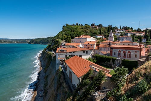 有关亚得里亚海海岸, 城鎮, 建築的免费素材图片