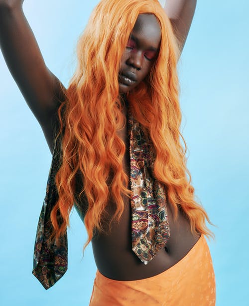 有关個性, 半裸, 染过的头发的免费素材图片