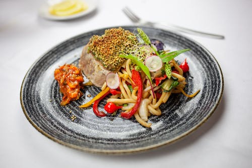 有关意大利美食, 特写, 瓷盤的免费素材图片