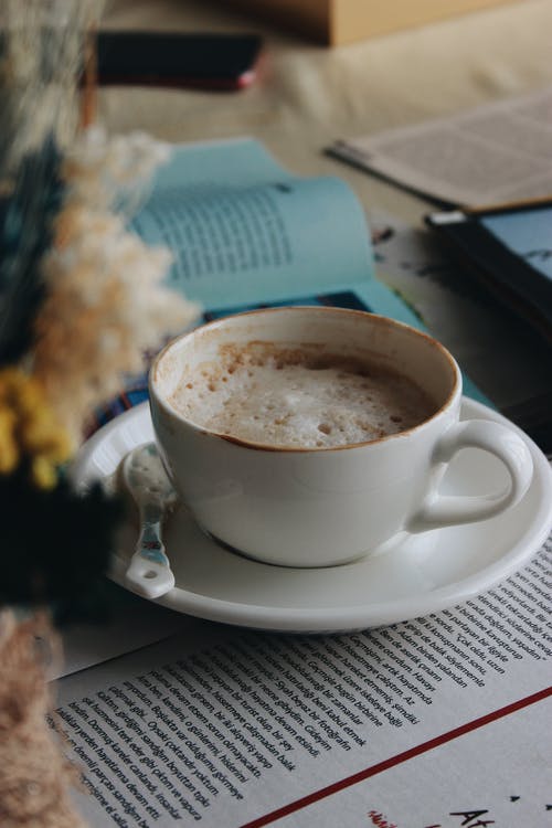 有关咖啡, 垂直拍摄, 打開的免费素材图片