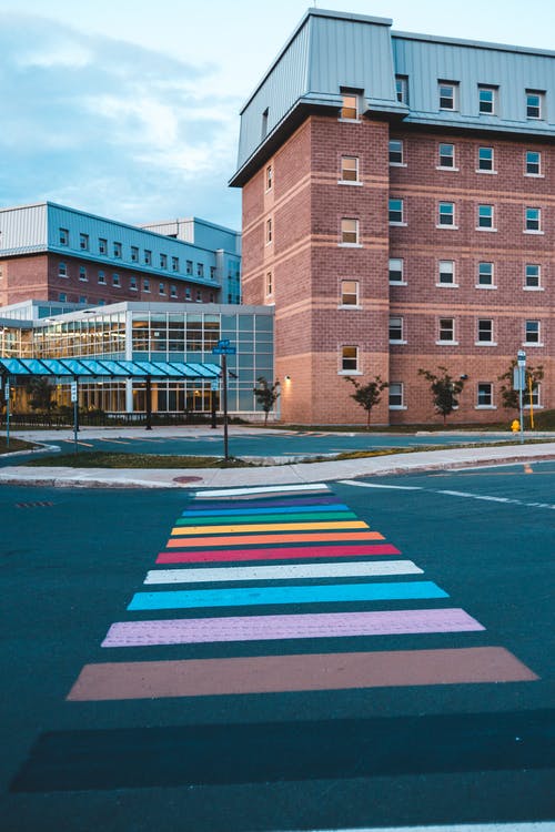 有关垂直拍摄, 建築, 彩虹的免费素材图片