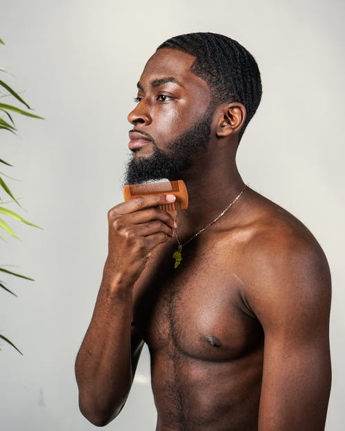 有关半裸, 垂直拍摄, 梳子的免费素材图片