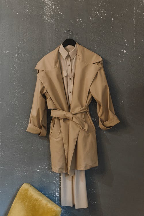 棕色纽扣长袖衬衫 · 免费素材图片