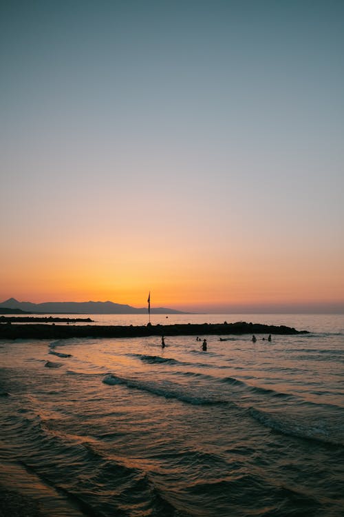 有关剪影, 地平線, 天性的免费素材图片