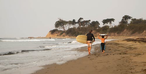 有关兒童, 岸邊, 戶外的免费素材图片