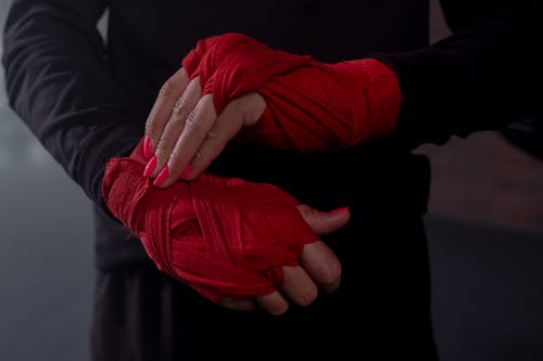 有关手, 手束缚, 拳擊的免费素材图片