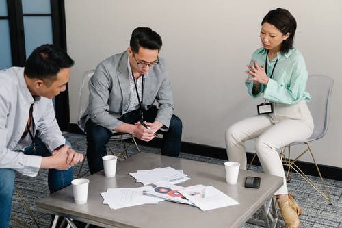 有关同事, 團隊, 坐的免费素材图片