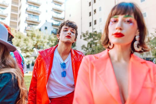 有关LGBTQ, 人, 化妝的免费素材图片