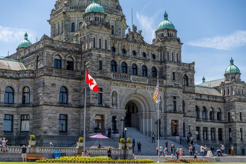 有关加拿大, 旗子, 旗杆的免费素材图片