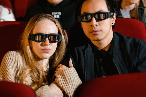 有关3d眼镜, 一對, 一起的免费素材图片