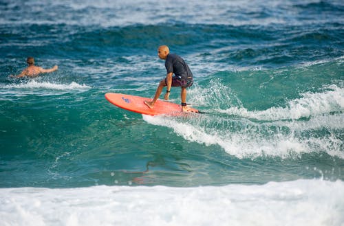有关人, 冲浪板皮带, 水的免费素材图片