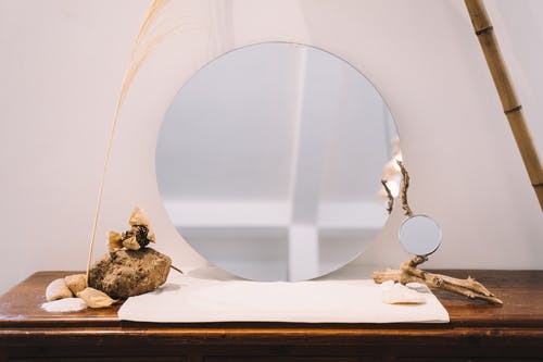 金银圆镜 · 免费素材图片