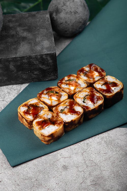 有关午餐, 壽司, 寿司卷的免费素材图片