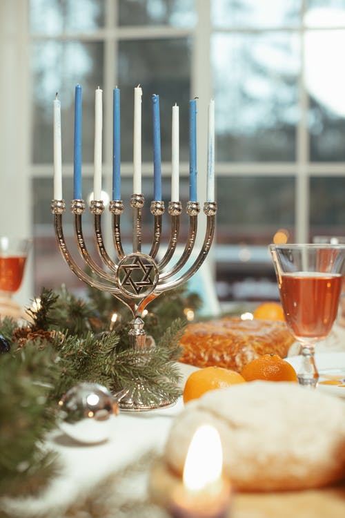 有关hanukkiah, 假日, 光明节的免费素材图片