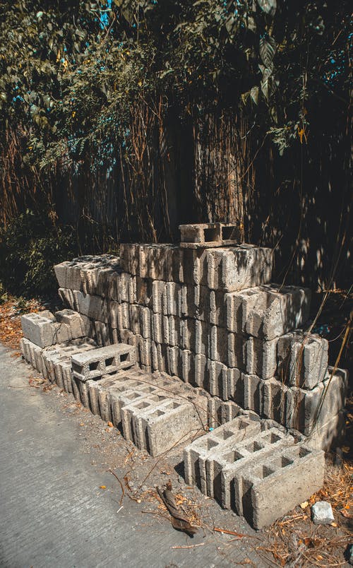 有关垂直拍摄, 水泥塊的免费素材图片