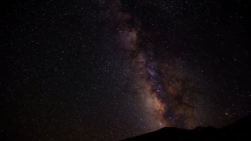 繁星点点的夜空 · 免费素材视频