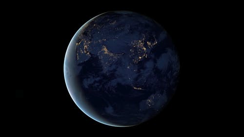 行星地球的自转 · 免费素材视频