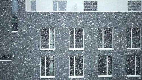 城市的冬季 · 免费素材视频